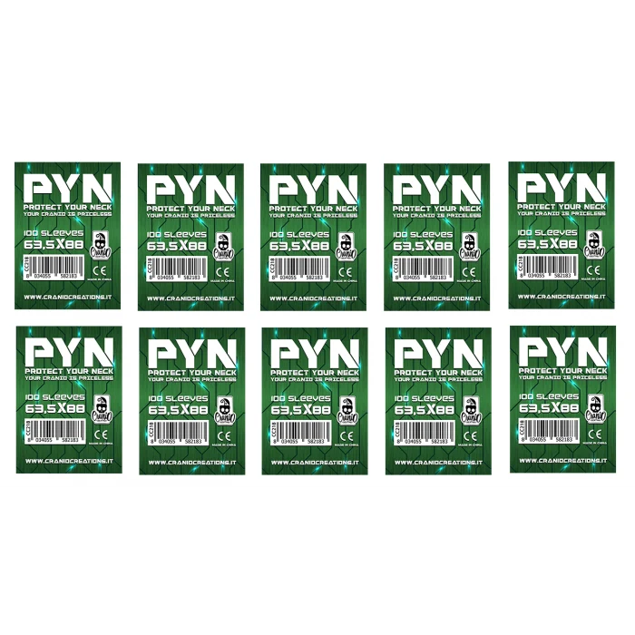 10x 100 Bustine PYN 63,5x88 | Mythic Bundle