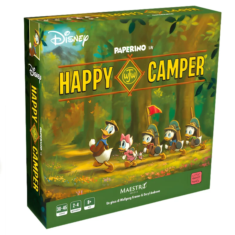 Paperino in Happy Camper