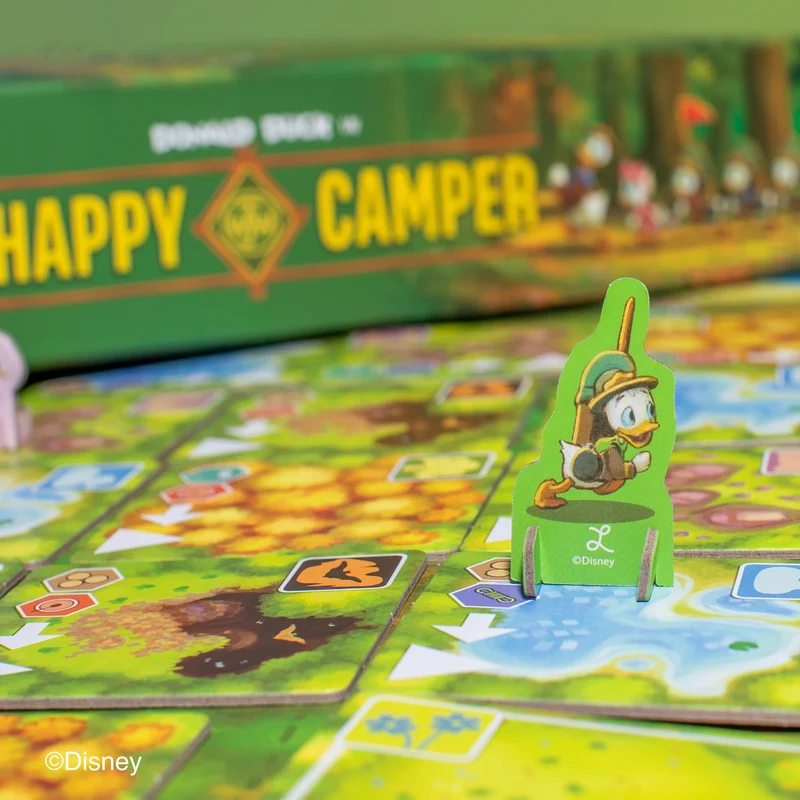Paperino in Happy Camper