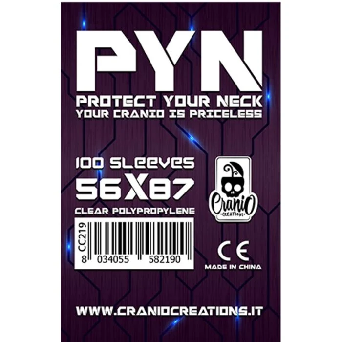 100 Bustine Protettive PYN (56 x 87)