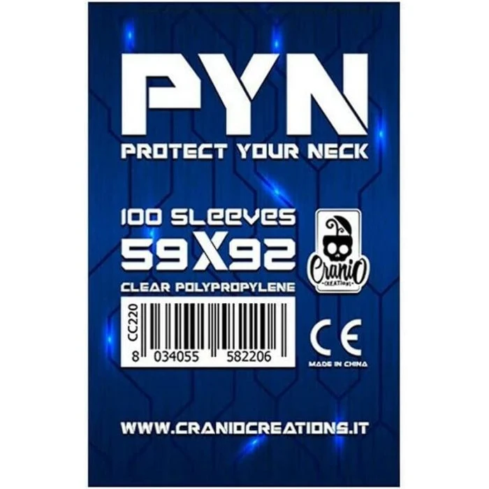 100 Bustine Protettive PYN (59 x 92)