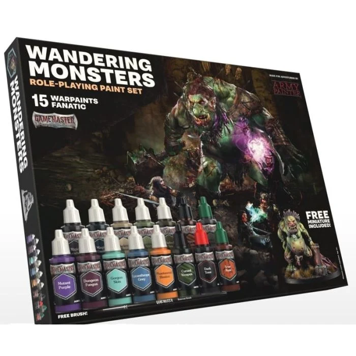 Gamemaster - Wandering Monsters Role-Playing Paint Set