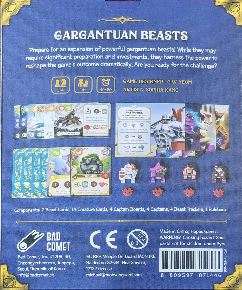 Wondrous Creatures - Gargantuan Beasts