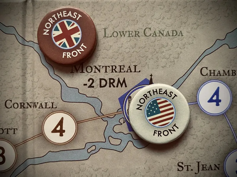War of 1812 - Solitaire Travel Game