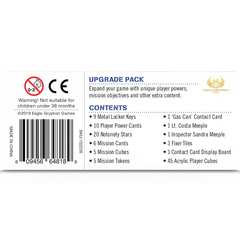 Escape Plan Includes Upgrade Pack