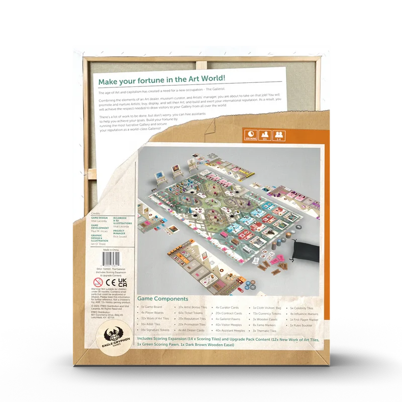 The Gallerist - Includes Upgrade Pack & Scoring Exp