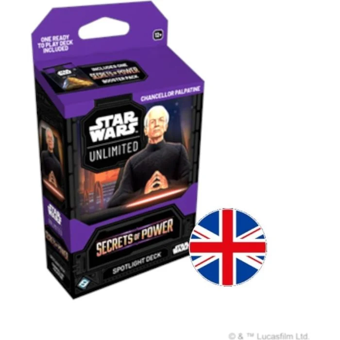 Star Wars Unlimited - Secrets of Powe - Deck Palpatine - Edizione Inglese