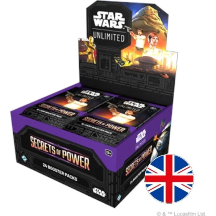 Star Wars Unlimited - Secrets of Powe - Box da 24 Booster Pack | Mythic Bundle