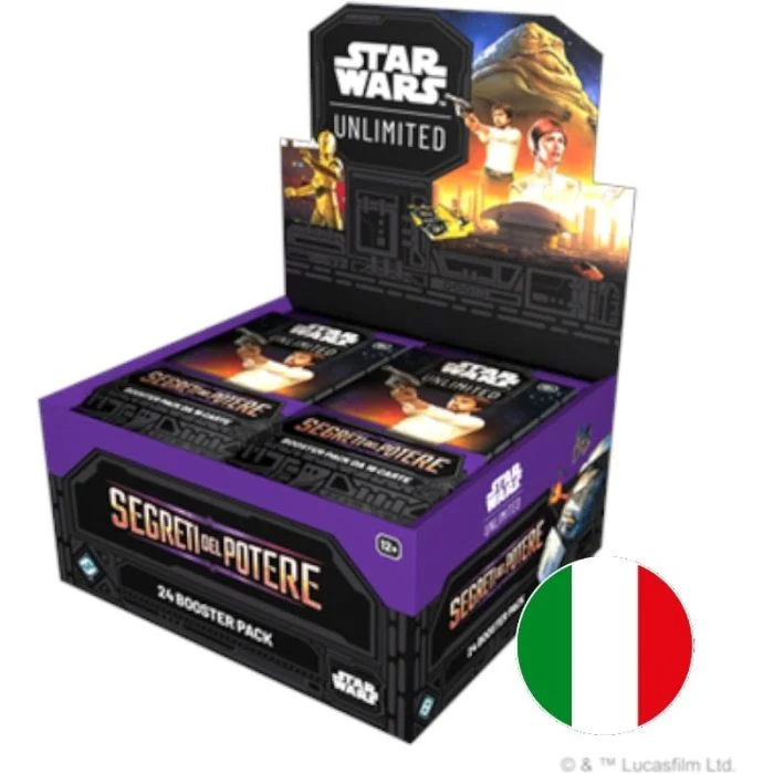 Star Wars Unlimited - Segreti del Potere - Box da 24 Booster Pack | Mythic Bundle