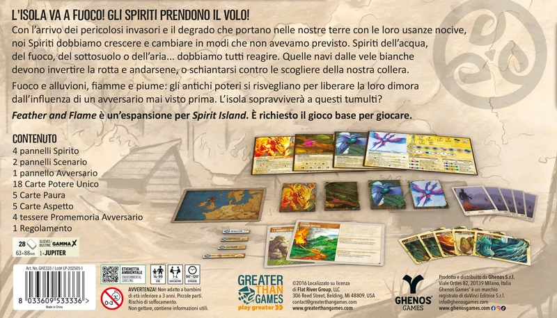 Spirit Island - Feather and Flame