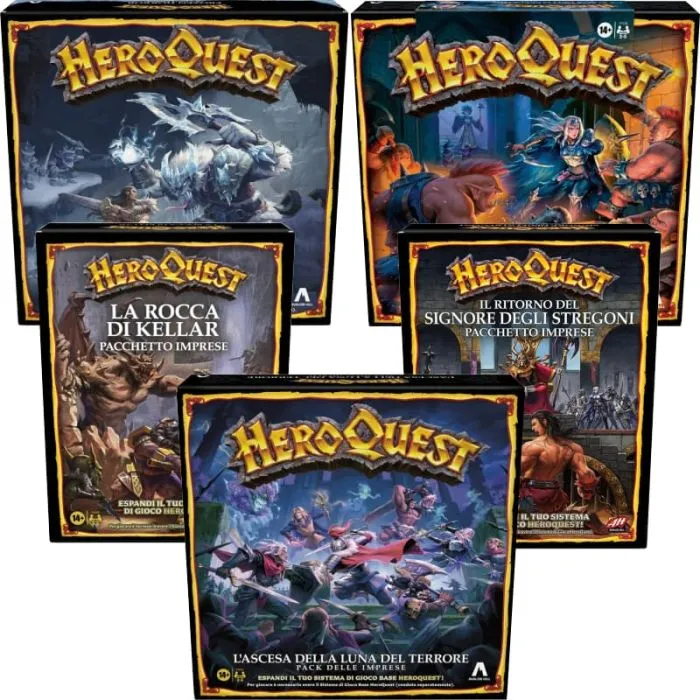 Heroquest - 5 Espansioni | Mega Bundle
