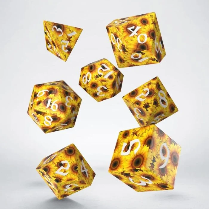 Full Art Dice Set - Sunflower