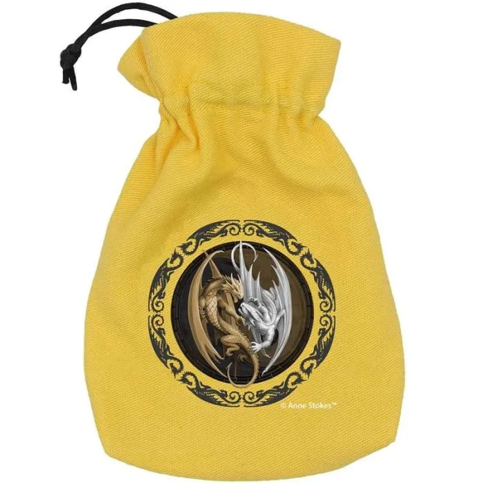 Sacchetto per Dadi - Anne Stokes Dice Pouch - Double Dragon