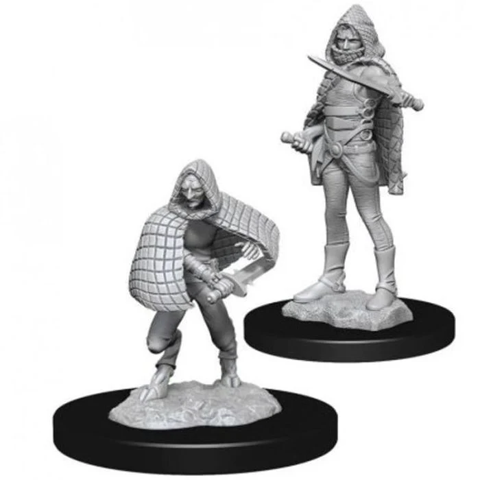 Oscuride e Oscuride Anziano (Darkling) - 2 Miniature D&D Nolzur's Marvelous W13
