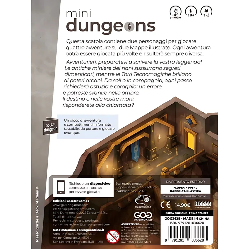 Mini Dungeons - La Miniera e le Torri
