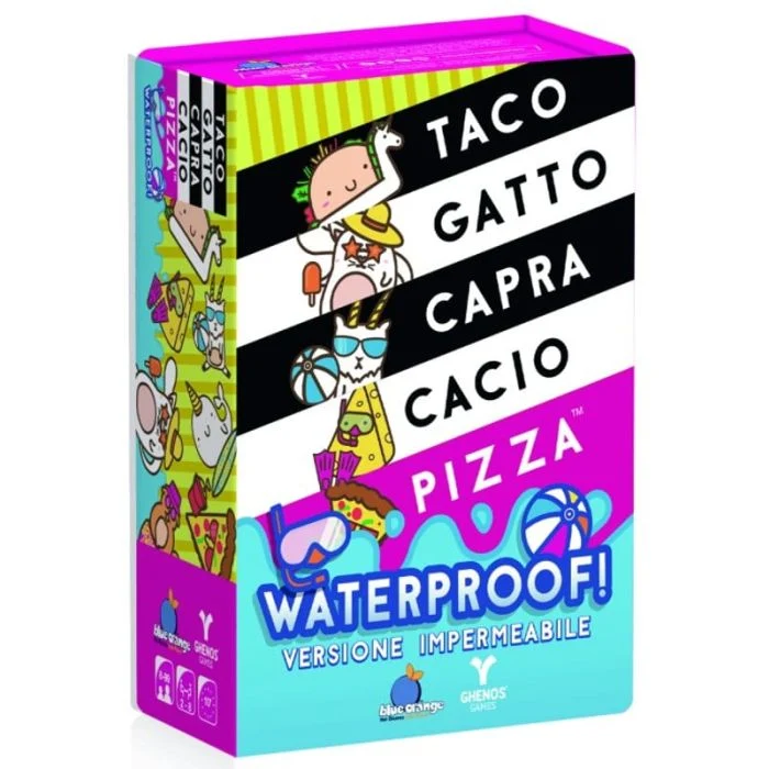 Taco Gatto Capra Cacio Pizza: Waterproof