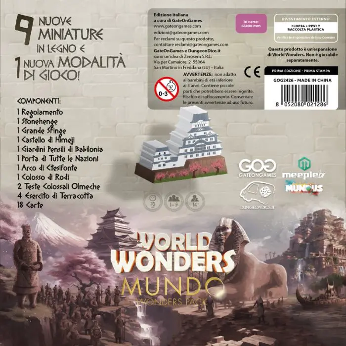 World Wonders: Mundo Wonders Pack - Espansione