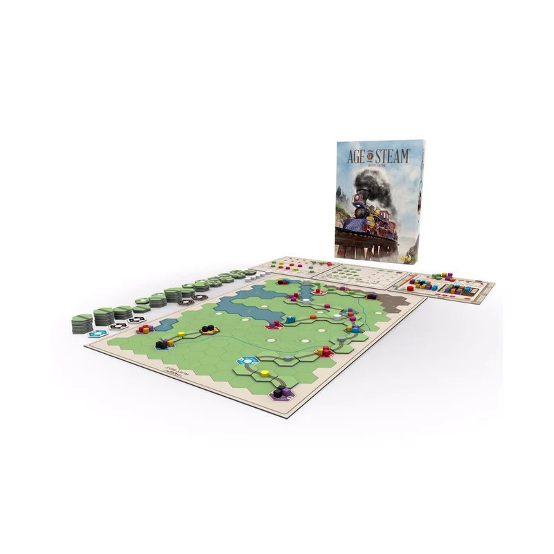 Age of Steam Deluxe - 2nd Edition