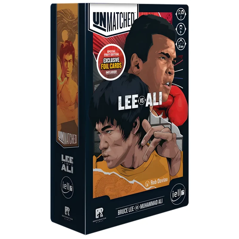 Unmatched - Lee vs Ali Con Carte Foil