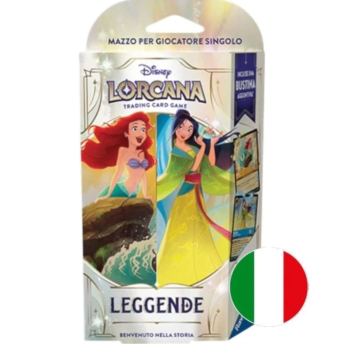 Lorcana - Leggende - Starter Deck - Ambra-Zaffiro