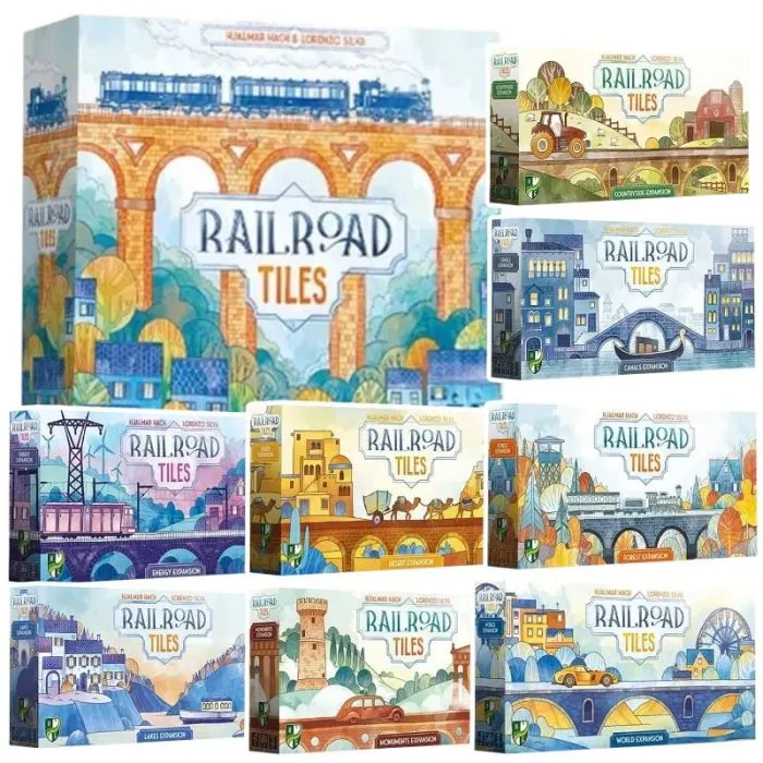 Railroad Tiles + 8 Espansioni | Complete Bundle