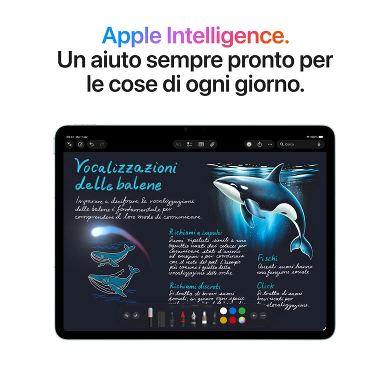 Apple iPad Air 13'' Wi-Fi + Cellular 128GB - Grigio Siderale
