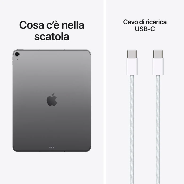 Apple iPad Air 13'' Wi-Fi + Cellular 128GB - Grigio Siderale
