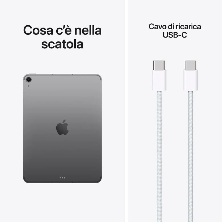 Apple iPad Air 11'' Wi-Fi + Cellular 256GB - Grigio Siderale