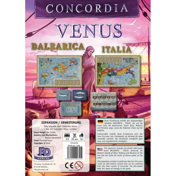 Concordia - Venus - Balearica - Italia