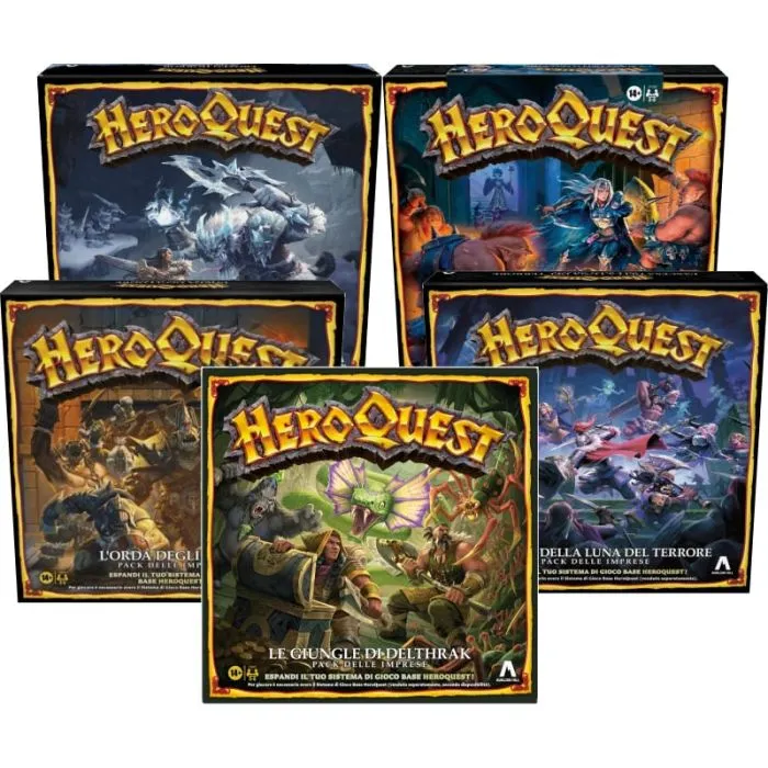 Heroquest - 5 Espansioni Grandi | Mega Bundle