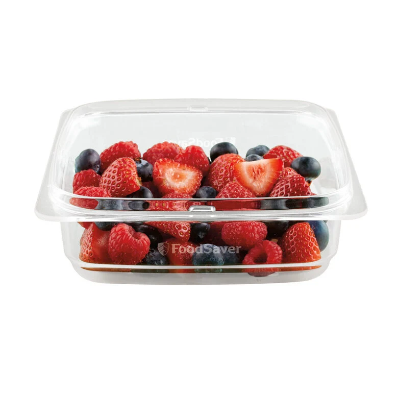 FoodSaver FFC003X recipiente per cibo Quadrato Scatola 0,7 L Verde, Trasparente 1 pz