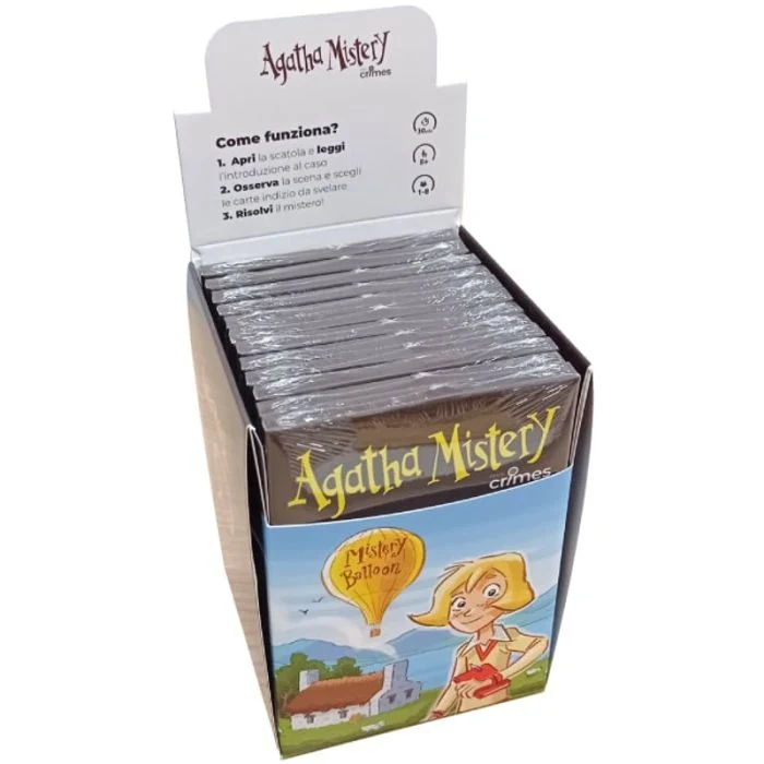 Mini Crimes - Speciale Agatha Mistery Espositore 10 pz | Mythic Bundle