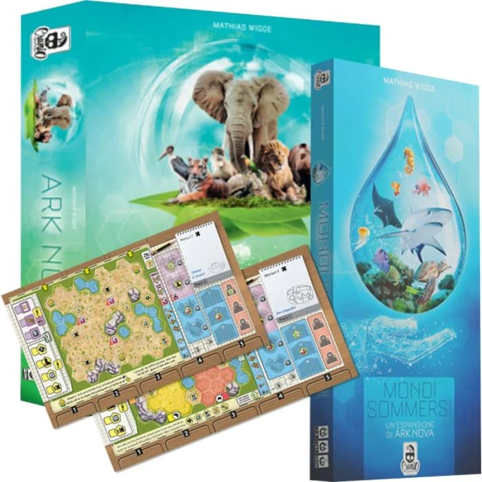Ark Nova + Mondi Sommersi + Zoo Map Pack 1 | Medium Bundle