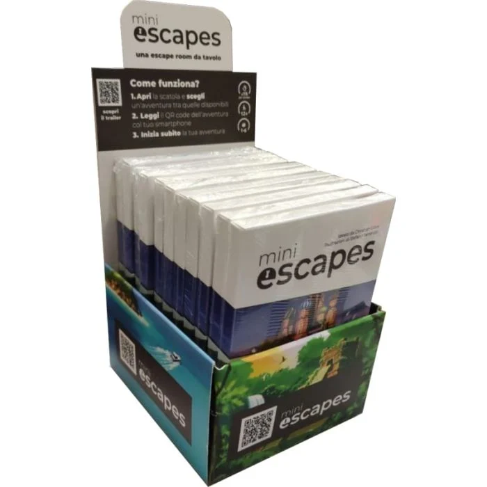 Mini Escapes 02 - Sulle Tracce del Tesoro di Anne Bonny Espositore 12pz | Mythic Bundle