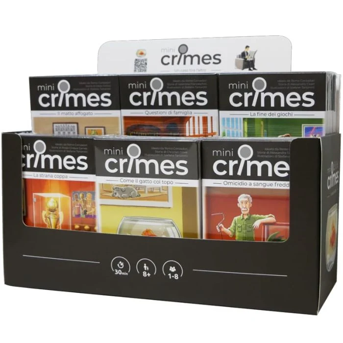 Mini Crimes - Series 1 Espositore 30pz | Mythic Bundle