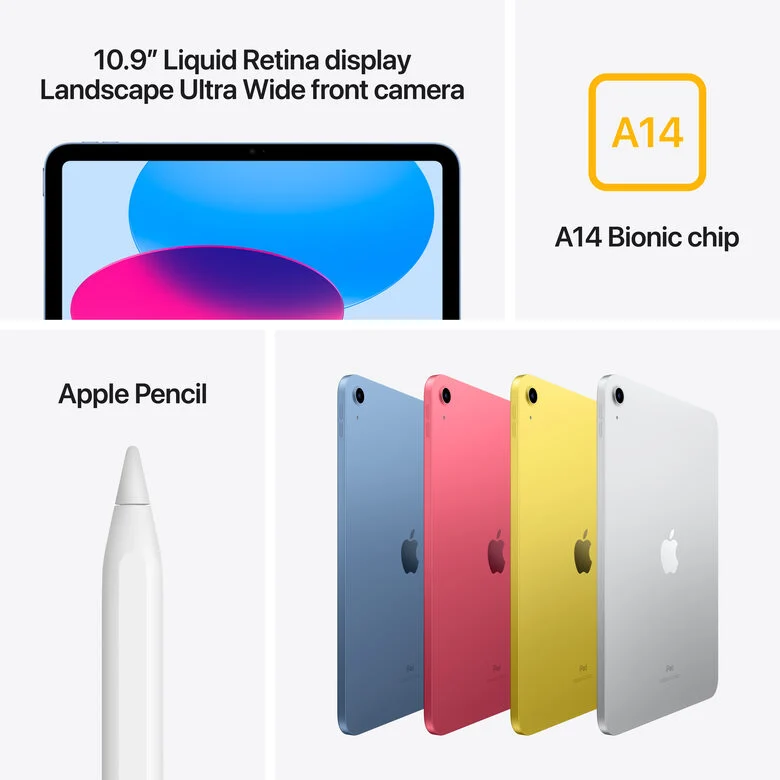 Apple iPad (10^gen.) 10.9 Wi-Fi 256GB - Argento