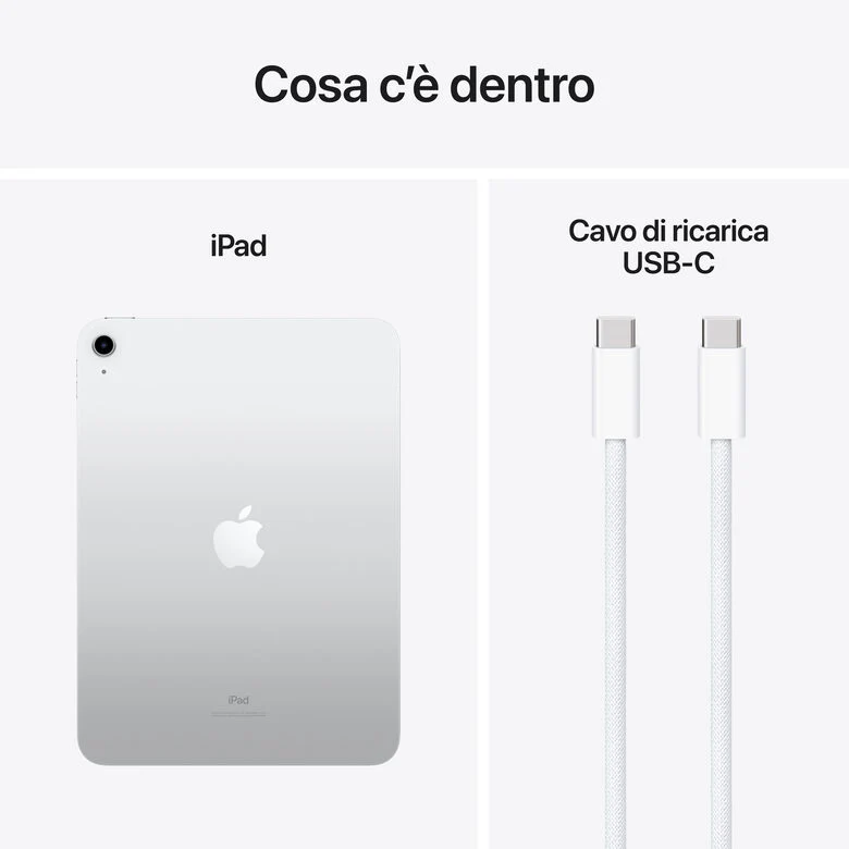 Apple iPad (10^gen.) 10.9 Wi-Fi 256GB - Argento