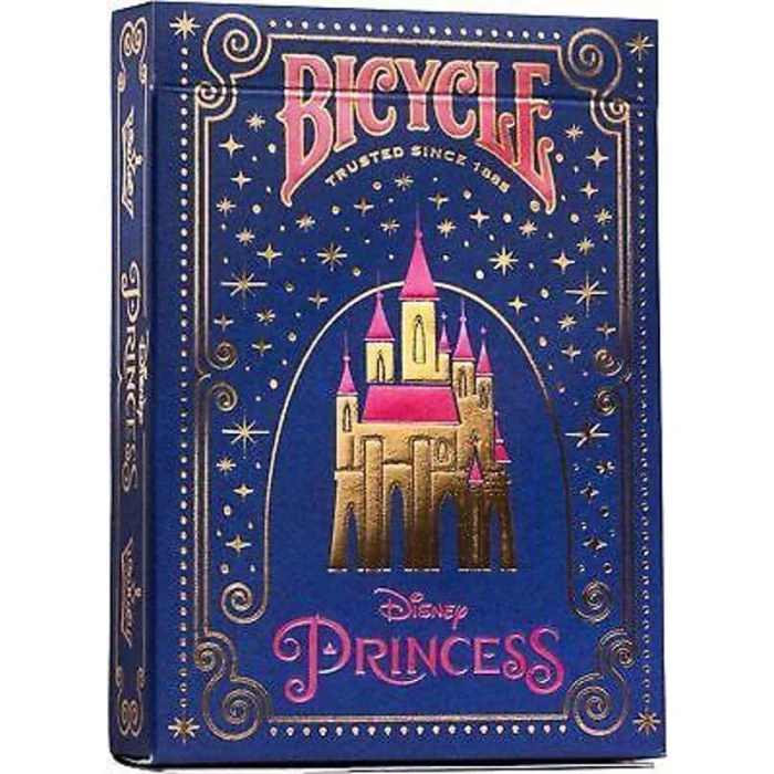 Carte Bicycle - Disney Princess Navy