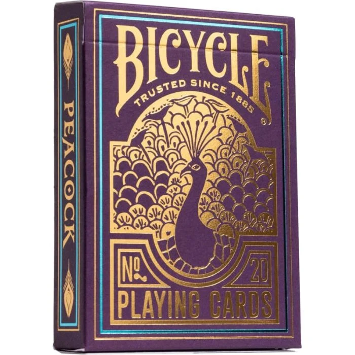 Carte Bicycle - Purple Peacock