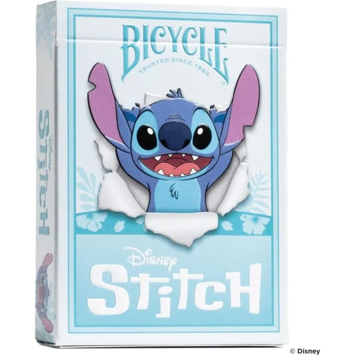 Carte Bicycle - Disney Stitch