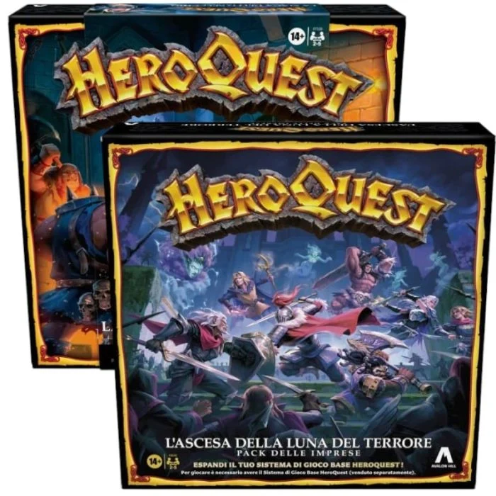 HeroQuest La Maga dello Specchio + L’Ascesa della Luna del Terrore | Small Bundle