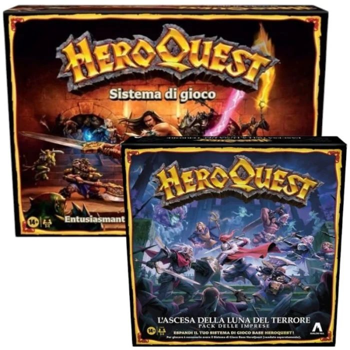 HeroQuest + L’Ascesa della Luna del Terrore | Small Bundle