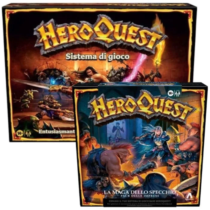 HeroQuest + La Maga dello Specchio | Small Bundle
