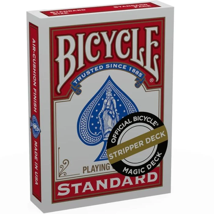 Carte Bicycle - Stripper Deck - Rosso