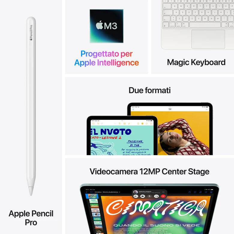 Apple iPad Air 11'' Wi-Fi 256GB Blu