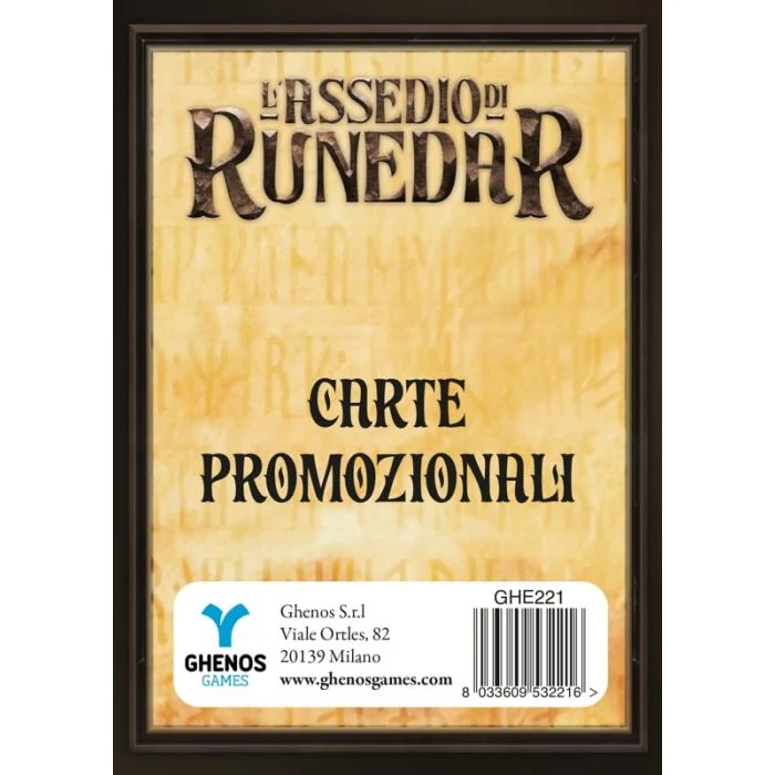 L'Assedio di Runedar - Carte Mercenario Promo