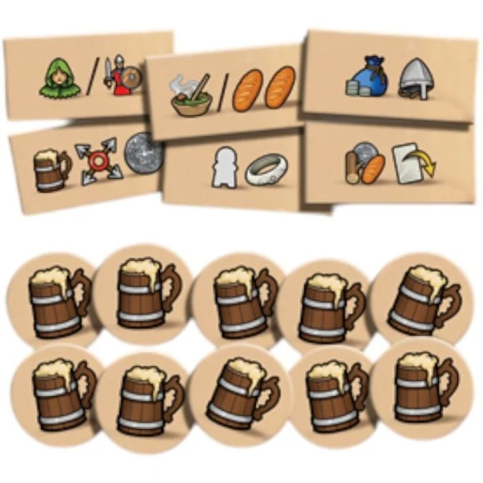 Anarchia - Tessere Promo - Beer & Plunder Tiles