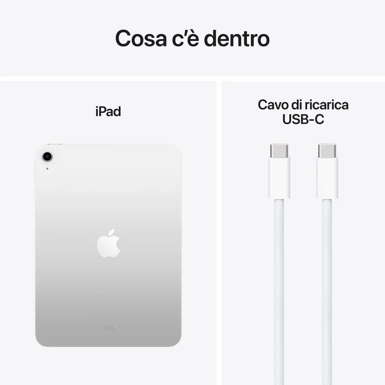 Apple iPad 11'' Wi-Fi 128GB Argento