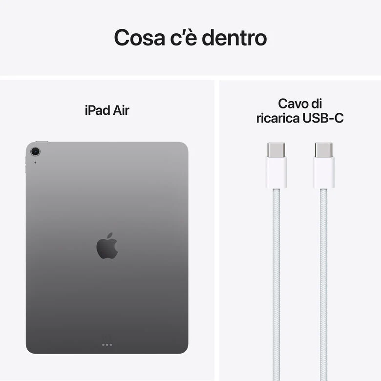 Apple iPad Air 13'' Wi-Fi 128GB Grigio siderale