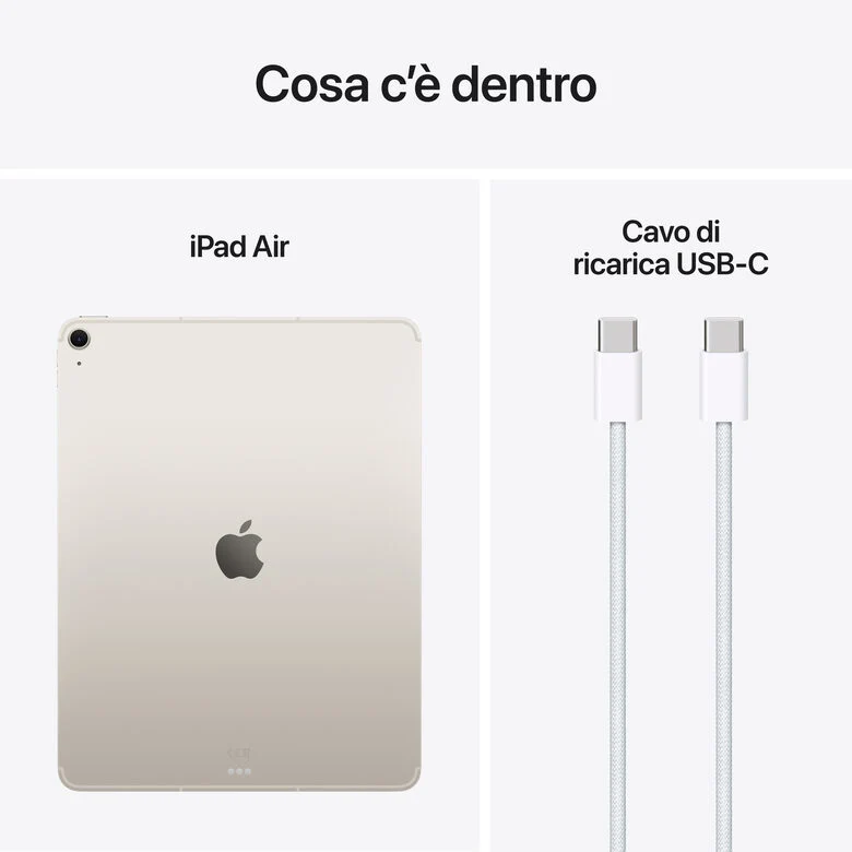 Apple iPad Air 13'' Wi-Fi + Cellular 128GB Galassia